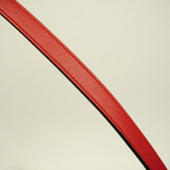 Gucci Gg Marmont Red Leather Shoulder Bag (Pre-Owned) - Picture 7 of 11